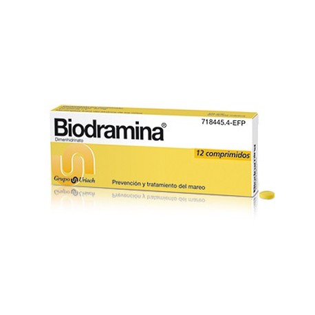 BIODRAMINA 50 mg COMPRIMIDOS