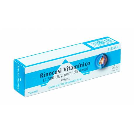 RINOCUSI VITAMÍNICO 12.500 UI/g POMADA NASAL