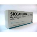 SICCAFLUID (2.5 MG/G GEL OFTALMICO 60 MONODOSIS 0.5 G )