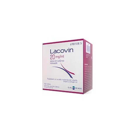 LACOVIN (20 MG/ML SOLUCION CUTANEA 4 FRASCOS 60 ML )