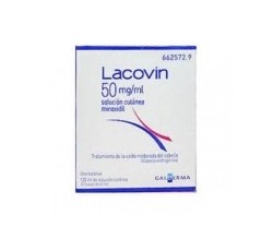 LACOVIN (50 MG/ML SOLUCION CUTANEA 2 FRASCOS 60 ML )