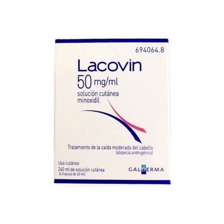 LACOVIN (50 MG/ML SOLUCION CUTANEA 4 FRASCOS 60 ML )