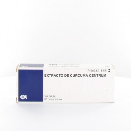 EXTRACTO DE CURCUMA CENTRUM 100 mg COMPRIMIDOS